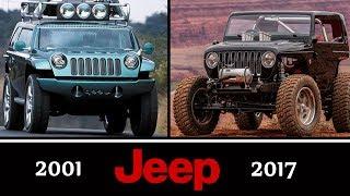 Jeep concept evolution (2001-2017)