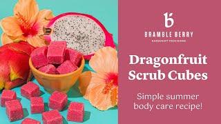 Anne-Marie Makes Dragonfruit Body Scrub Cubes  Easy DIY Project for Smooth Summer Skin