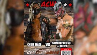 ACW Hagerstown, Get the Tables: Chris Slade vs Kalisto // #acw