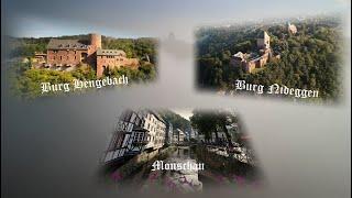 Sehenswürdigkeiten der Nordeifel - Burg Hengebach - Monschau - Burg Nideggen