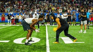 WE TOOK OVER AN NFL STADIUM! (DETROIT 1ON1’s FOR $20K) W/ TEE GRIZZLEY