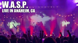W.A.S.P. - LIVE IN ANAHEIM, CA - 10/29/22 (FULL SET!)