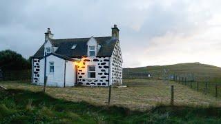 OUR SIMPLE LIFE ON A TINY SCOTTISH ISLAND | long sandy beaches, an abandoned village & lots of cows