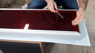 ROUSIS Opening LED Sign Frame