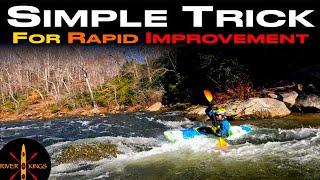 How To Kayak // Simple Trick for Rapid Improvement