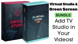 3D Virtual Studio Bundle Review Demo Bonus - Virtual Studio & Green Screen Bundle by Levidio