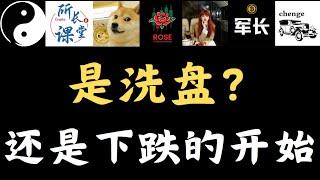 比特币洗盘结束？是洗盘还是下跌的开始？#金融 #行情分析 #财经#币圈搬运 #币圈博主会员群搬运