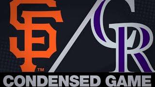 Condensed Game: COL@SF - 4/11/19