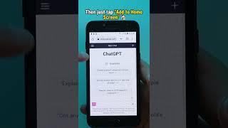 ⬇️ Download ChatGPT APP for Android Phone  The FAST WAY!  #chatgpt #shorts #technology #ai