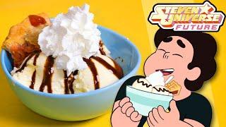 How to Make Ice Cream A La Pie from Steven Universe | Feast of Fiction Cartoon Food In Real Life