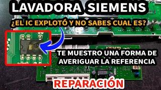 Lavadora SIEMENS | No enciende | Reparación