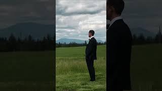 The clouds at this wedding 