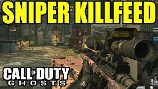 Amazing Sniper Killfeed | Call of duty Ghosts