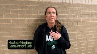 LAKE RIDGE COACH AMBER HUGHES Mansfield ISD Tournament