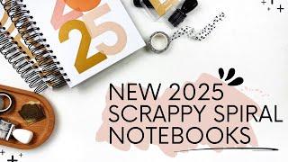 New Scrappy Spiral Notebook Templates & Covers | 2025 Lineup