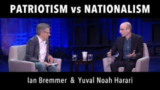 Patriotism VS Nationalism – Yuval Noah Harari & Ian Bremmer at 92Y