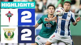 Resumen de Racing Club Ferrol vs CD Leganés (2-2)