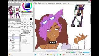 Monster High Redesigns!! Speedpaint - Happy Halloween!!! 