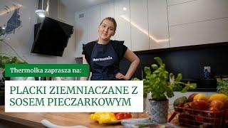 PLACKI ZIEMNIACZANE W 20 SEKUND! Z SOSEM PIECZARKOWYM | THERMOMIX TM6