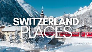 Best Tourist Places in Switzerland In 2024 | [ 4K ]