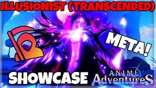 Showcasing *NEW* Illusionist Transcended (Aizen) Is INSANELY Overpowered! | Anime Adventures