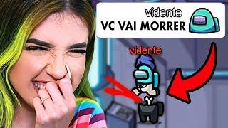 Virei VIDENTE no Among Us e ACERTEI o Futuro..