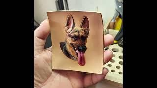 Dogs are the most loyal companions of humans. #CustomDogPortrait #PetArt #CustomPetGift