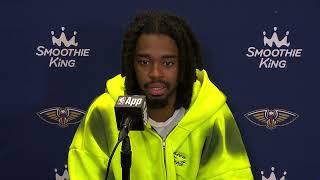 Antonio Reeves | Pelicans-Cavaliers Postgame Interview 11/20/2024