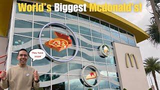 Eating At The World’s LARGEST McDonald’s! | Food Review & Tour 