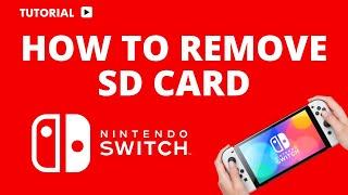 How to Remove the SD Card from a Nintendo Switch