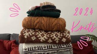 2024 Makes | Everything I Knit In 2024 | Sweaters, Slipover, Socks And Accessories