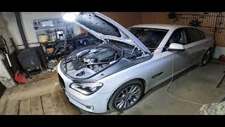 BMW F01 замена топливной форсунки и её прописка.