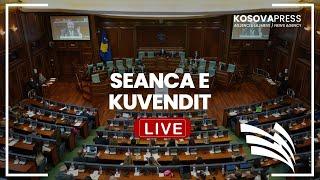 Vazhdimi i seancës plenare të Kuvendit të Kosovës