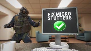 How To Fix Micro Stutters In CS2