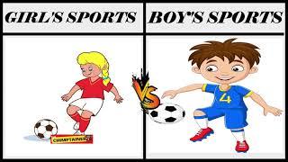 ​@chimptainer Boys Sports Vs Girls Sports ||#memes #girlsvsboys #football