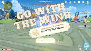 How To Complete Elemental Specialist "Go With The Wind!" Achievement - Genshin Impact