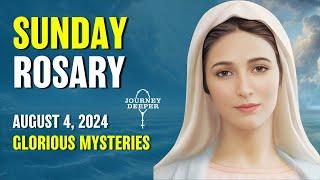 Sunday Rosary  Glorious Mysteries of the Rosary  August 4, 2024 VIRTUAL ROSARY