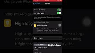 How to Turn on Battery saver￼ on any iPhone