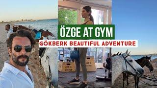 Özge yagiz at Gym !Gökberk demirci Beautiful adventure