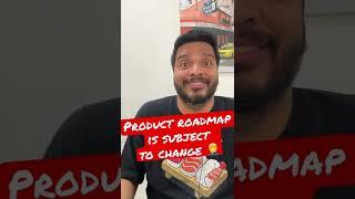 Product Roadmap Disclaimer | Building a flexible Product Roadamp #shorts