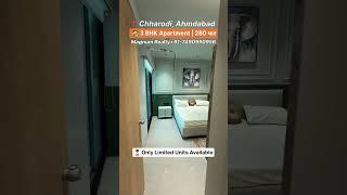 3 BHK Apartment for sale @ chharodi Ahmedabad | call - +91 98796 96754 #primeproperty #ahmedabad