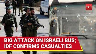 Israeli Killed In Big Attack On Palestinian Soil; Shooting On Bus Shocks Netanyahu | Watch