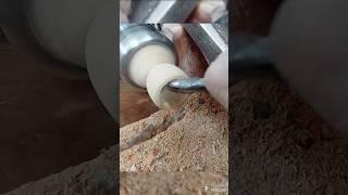 Making a vintage small wooden spoon #viral #shorts #youtubeshorts #trending