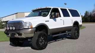 Review and Test Drive of 2004 Ford Excursion Eddie Bauer For Sale~5" Lift~EGR Delete~32.5 Tires