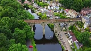 Short Drone Clip Of Knaresborough Video 2