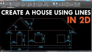 AUTOCAD TRAINING CREATING LINES | AUTOCAD LINE COMMAND IN DETAIL