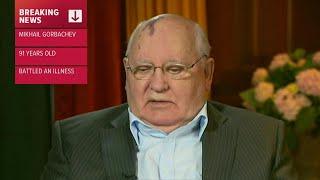 Russian media: Ex-Soviet leader Mikhail Gorbachev dies at 91