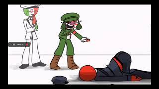 The axis powers funny animation ( countryhumans )