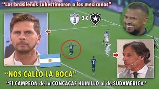 "ES UN BATACAZO" PERIODISTAS ARGENTINOS SE RINDEN A PACHUCA VS BOTAFOGO HOY 3-0