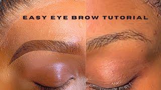 Easy eyebrow tutorial